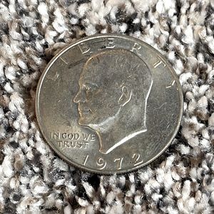 1972 Eisenhower Dollar Coin